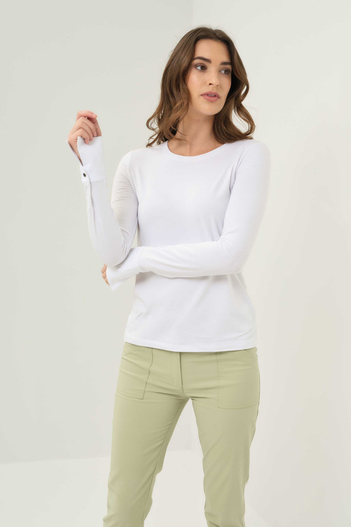 Mayven Top in White