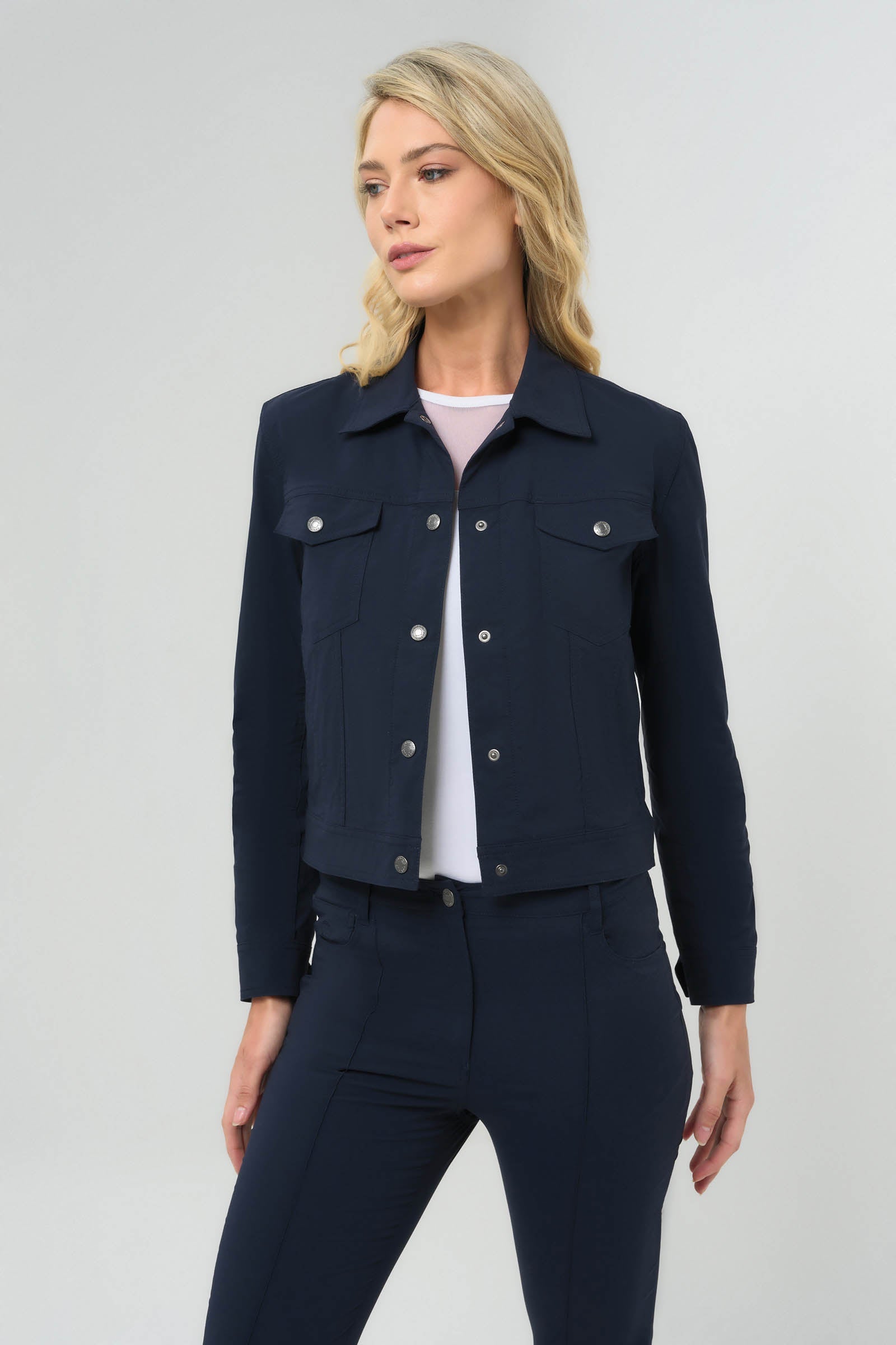 Delilah Ultralight Denim Style Jacket