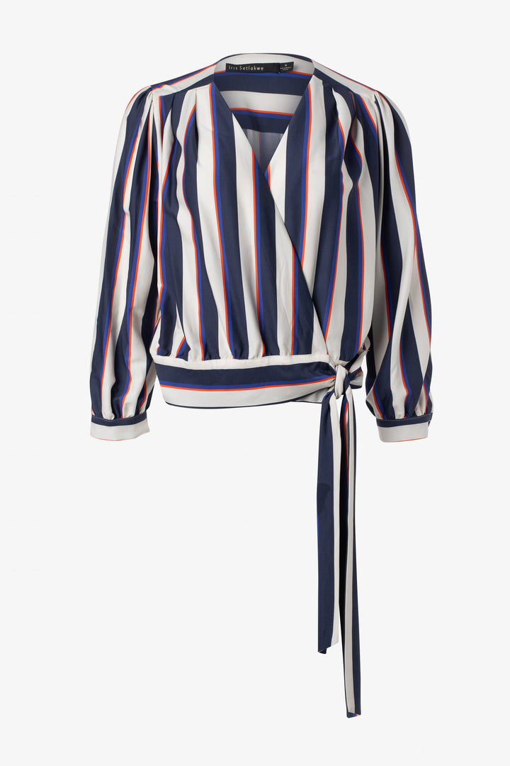 Crisscross top 3/4 sleeves