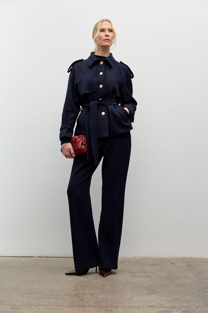 Belted jacket