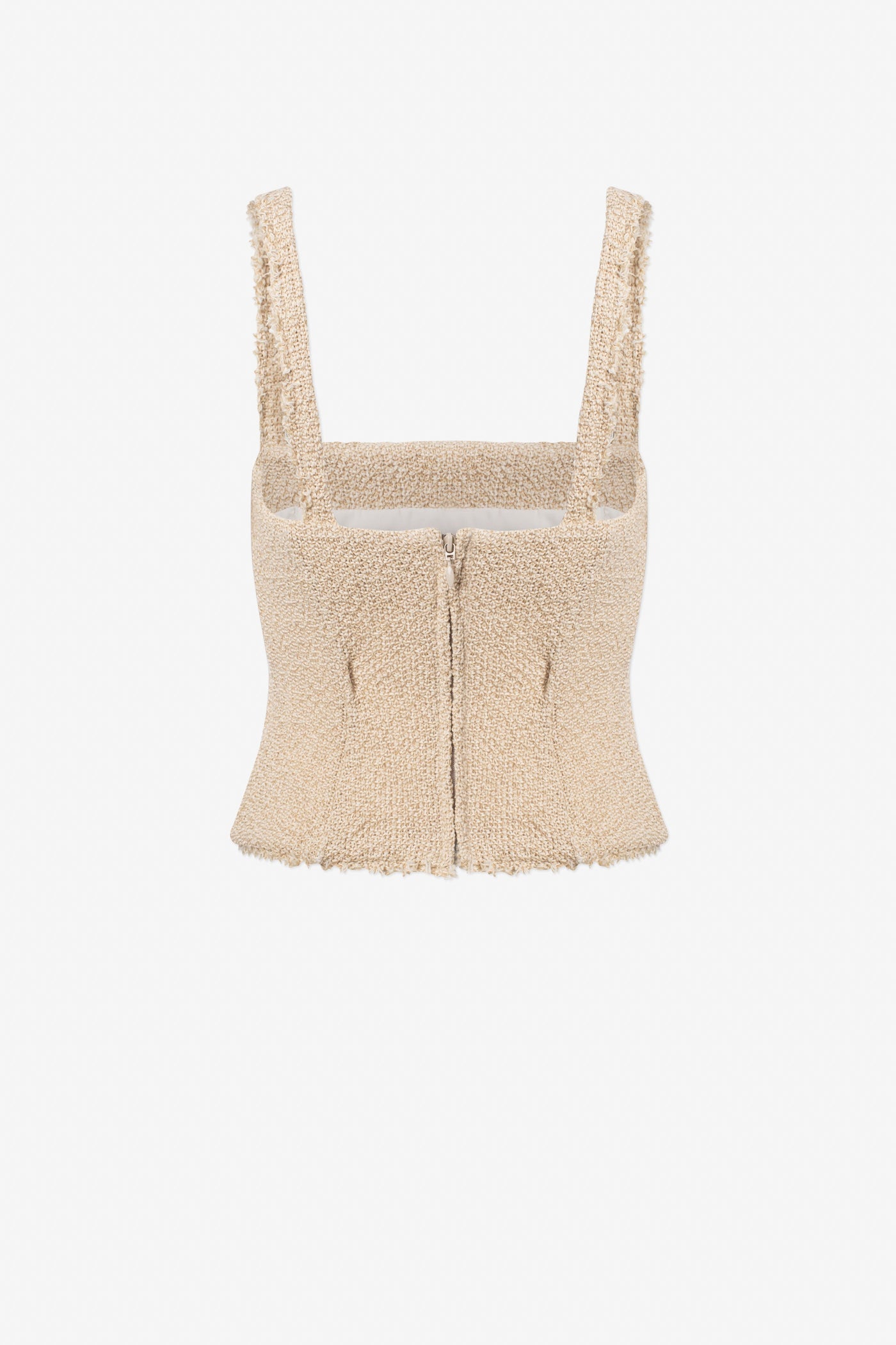 Bustier with shoulder straps