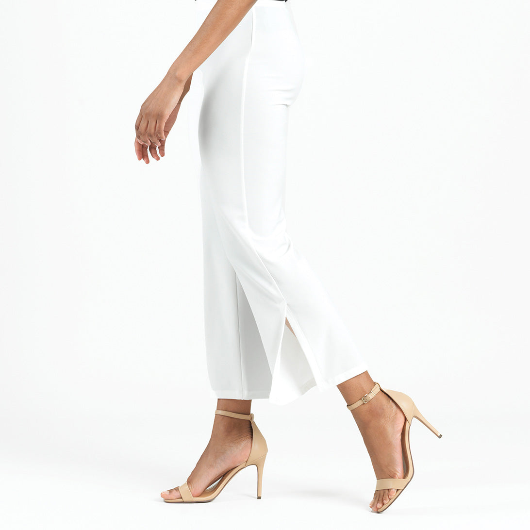 Signature Side Slit Ankle Pant - 4 Colors - Clara Sunwoo