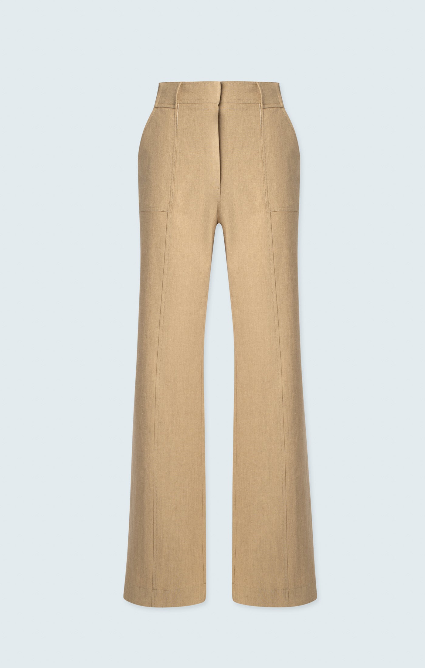 Linen Wide leg pant