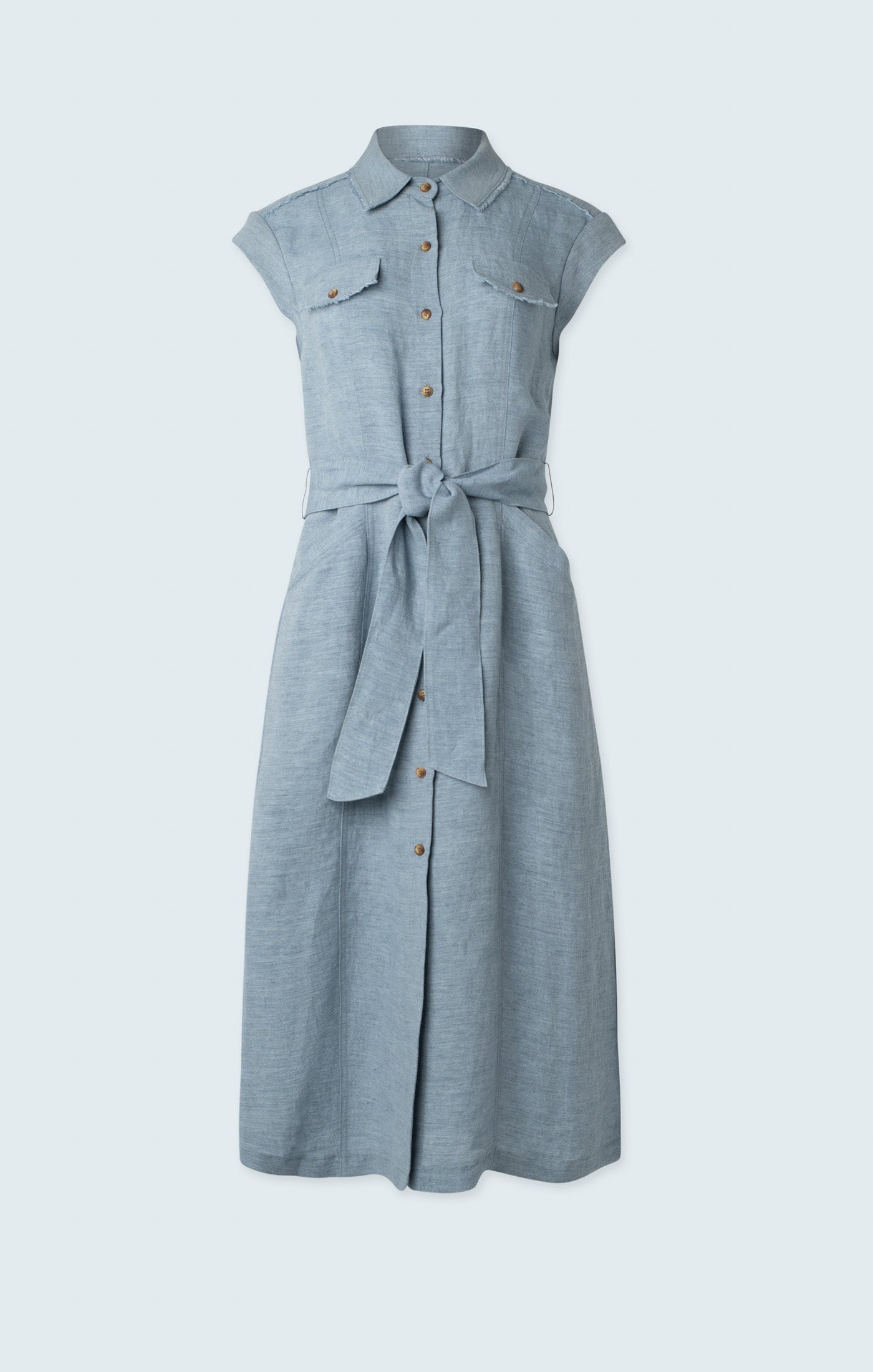 Maxi Denim Dress