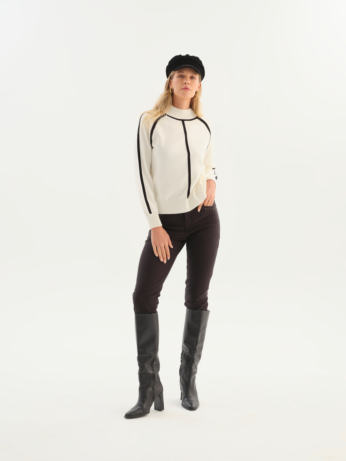 KNIT PULLOVER - 76301