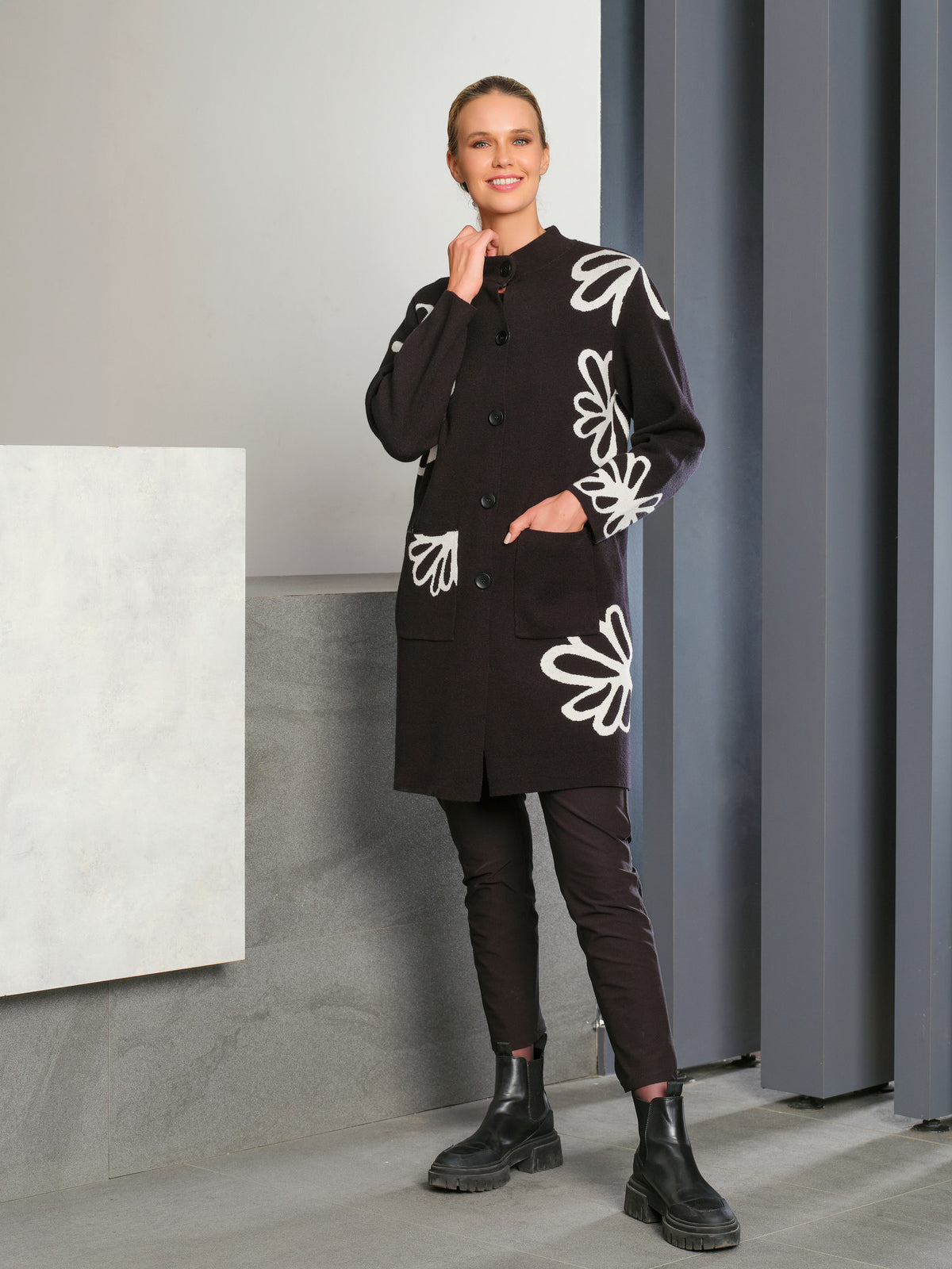 KNIT JACKET - 76308