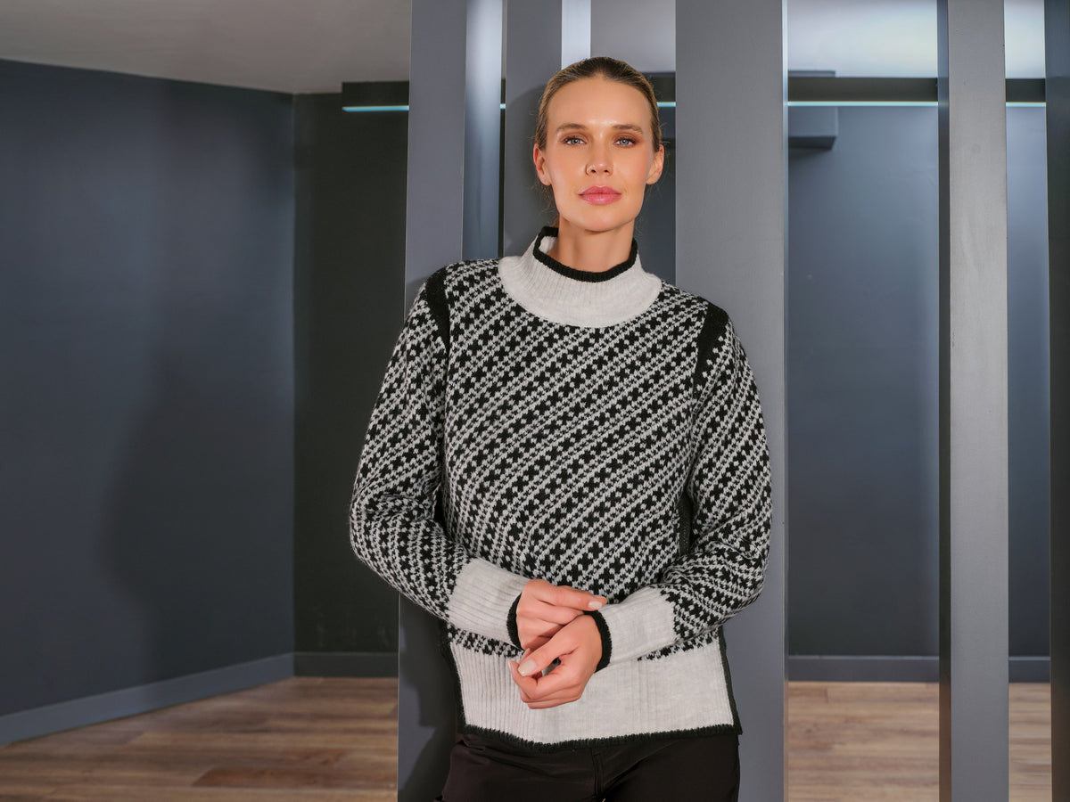 KNIT PULLOVER - 76316
