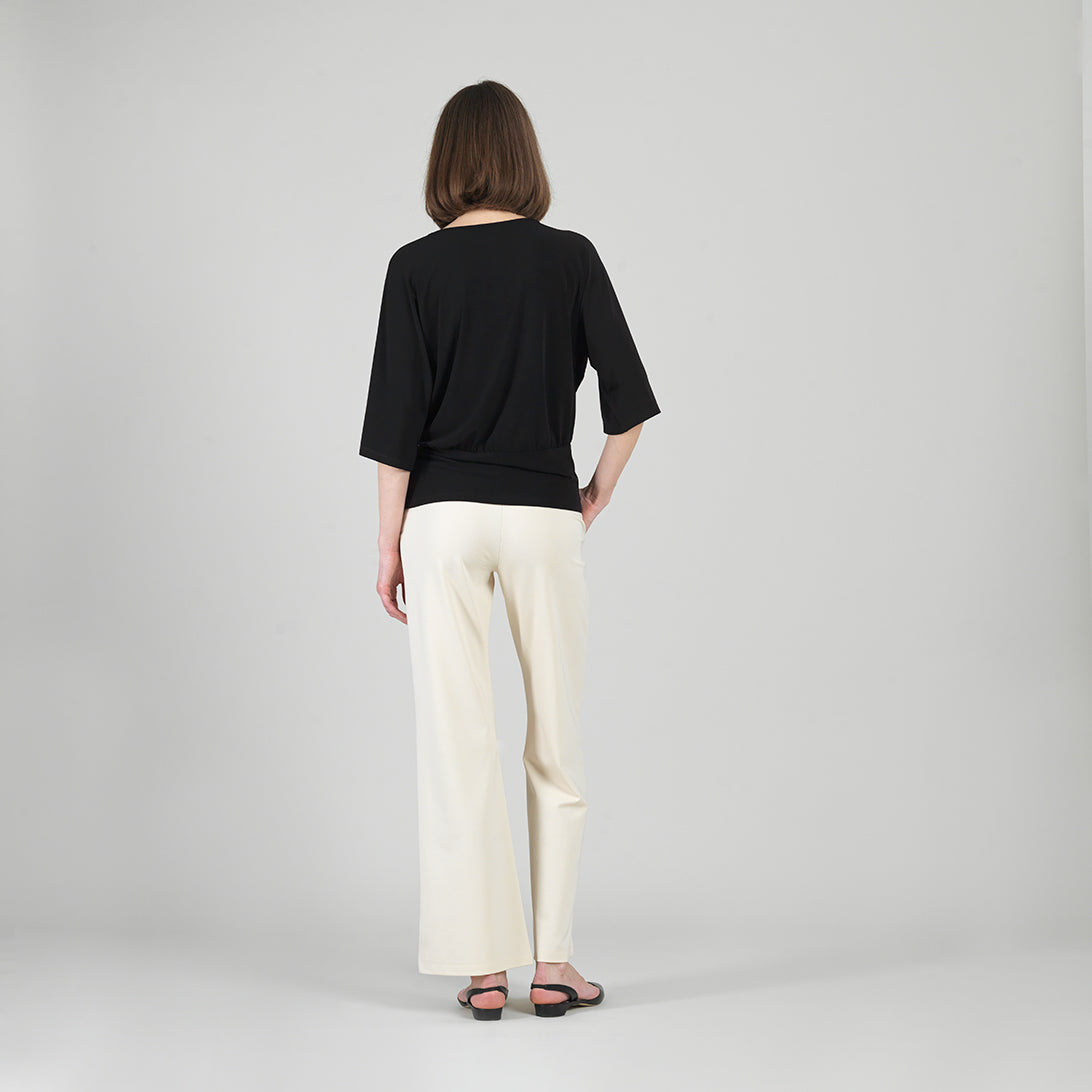 Side Tie Top - Black