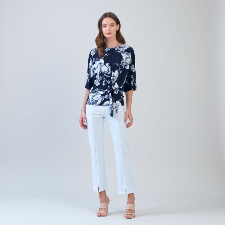 Signature Side Tie Top - Peony Blossom