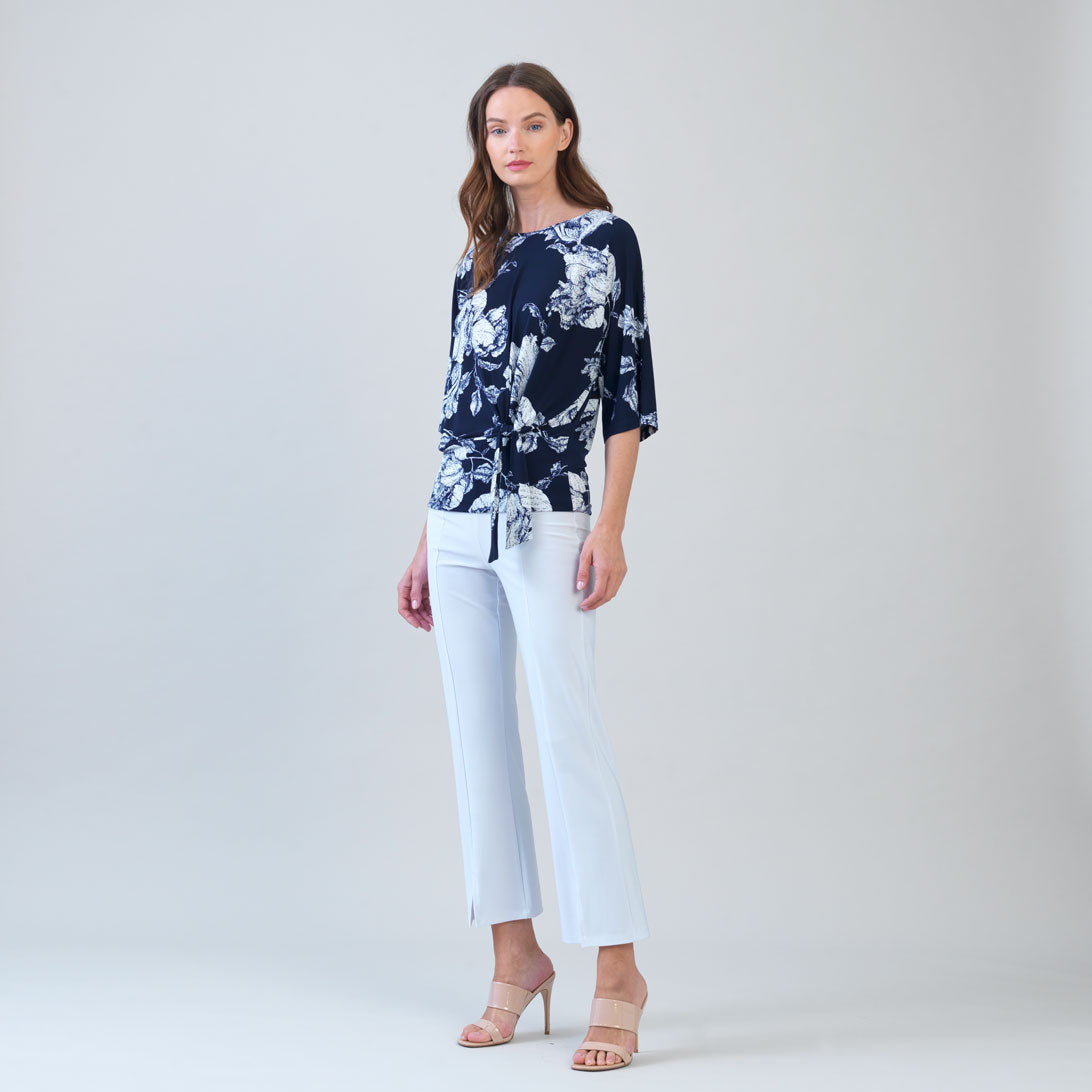 Signature Side Tie Top - Peony Blossom