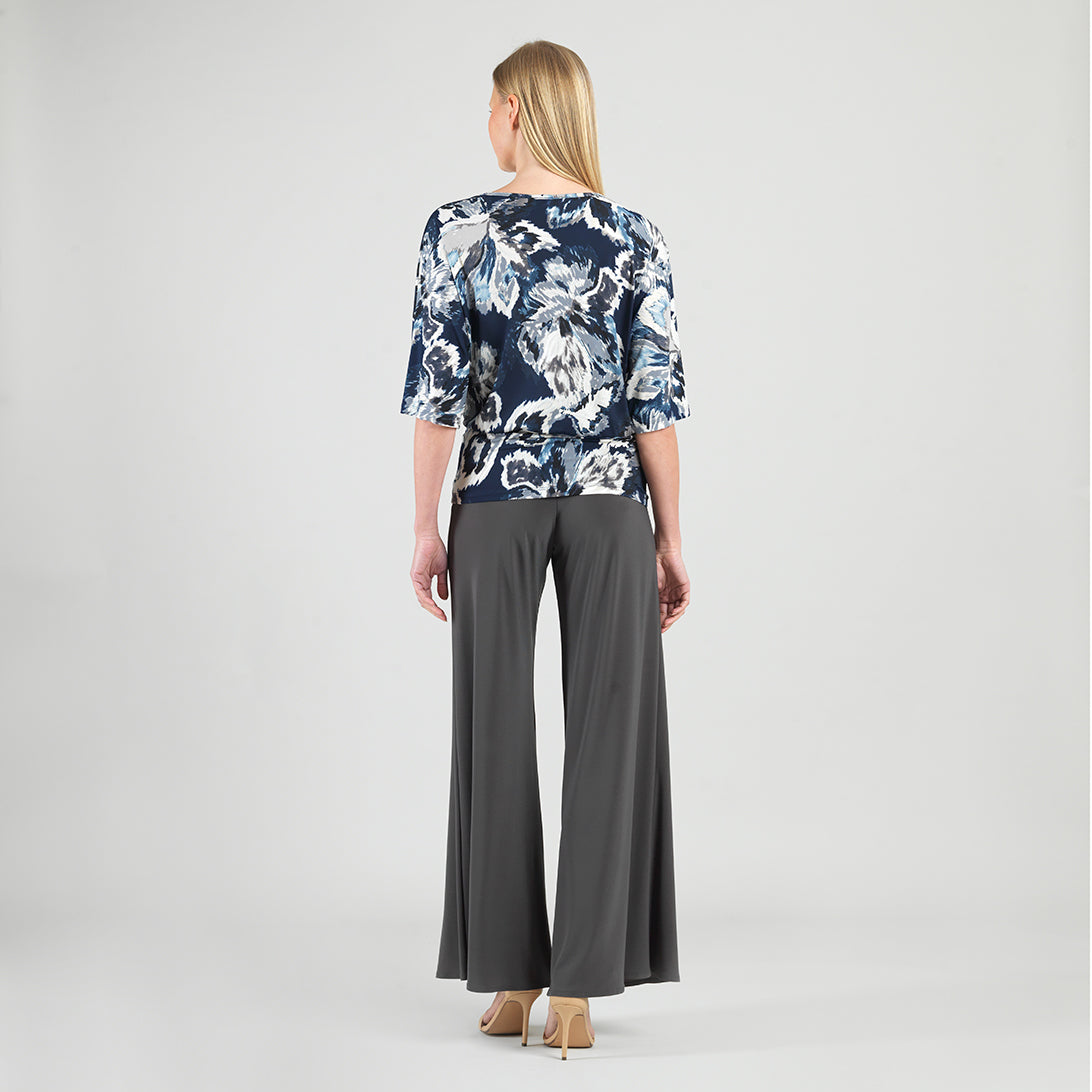 Signature Side Tie Top - Moonlit Floral