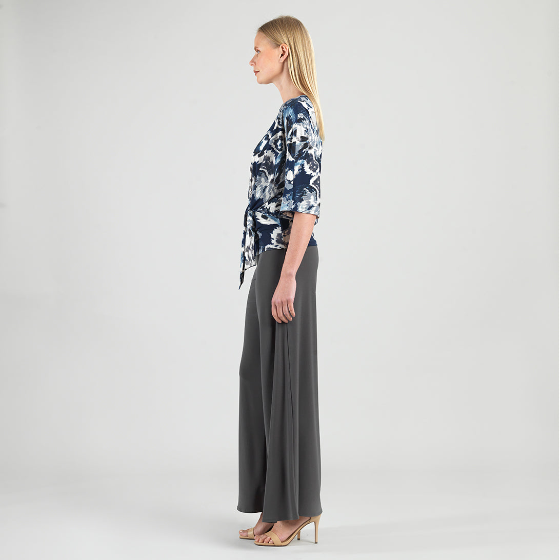 Signature Side Tie Top - Moonlit Floral
