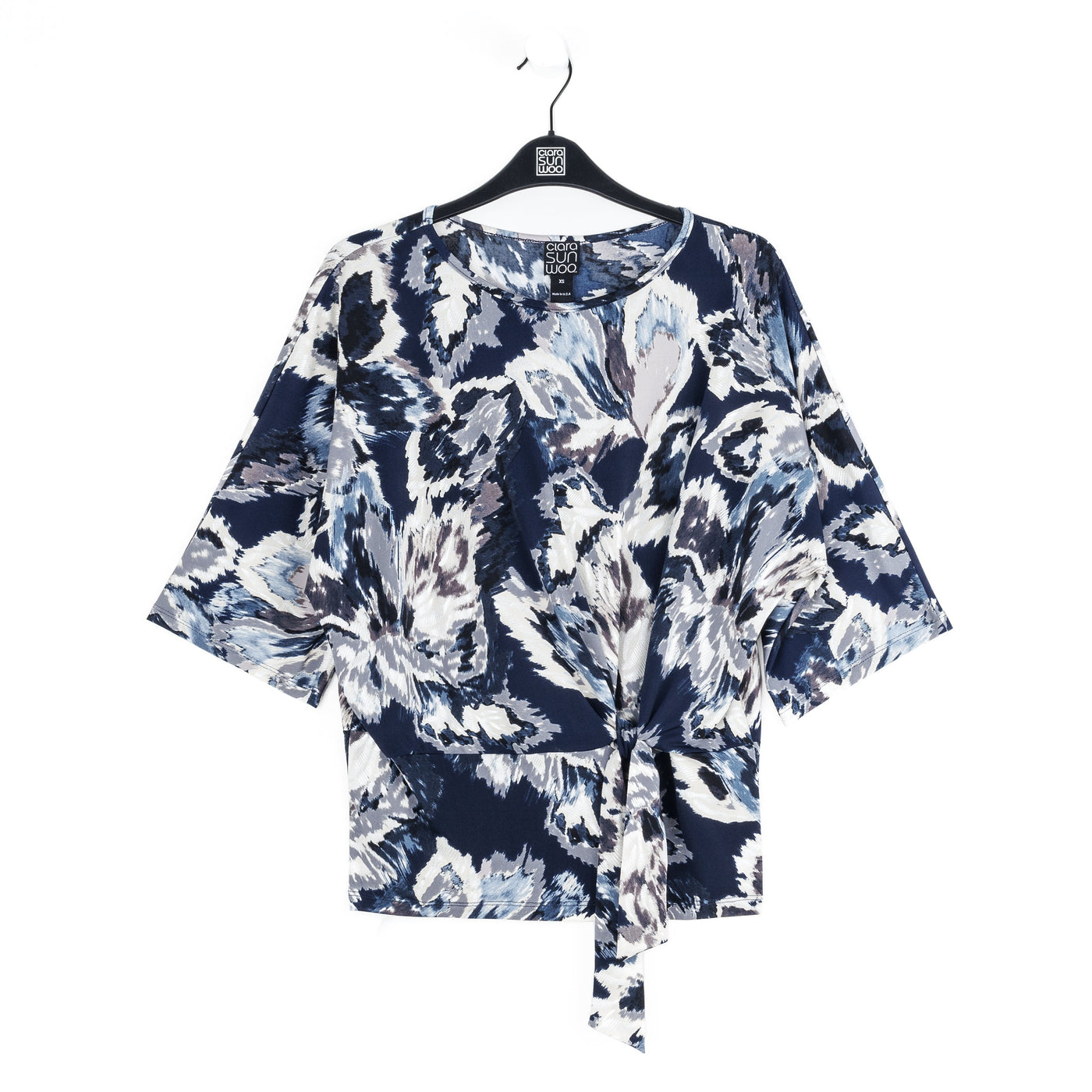 Signature Side Tie Top - Moonlit Floral