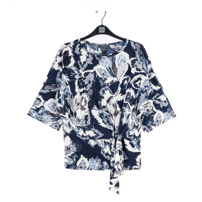 Signature Side Tie Top - Moonlit Floral
