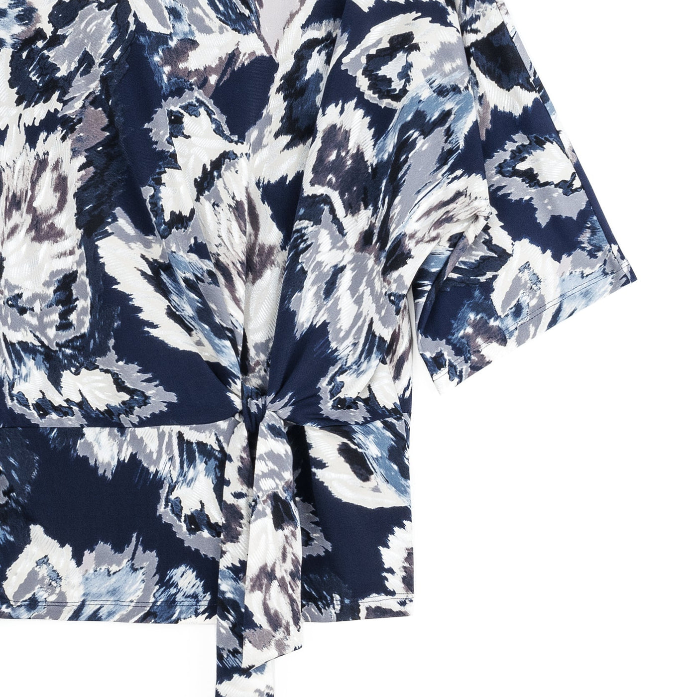 Signature Side Tie Top - Moonlit Floral
