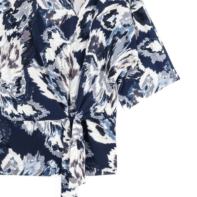 Signature Side Tie Top - Moonlit Floral
