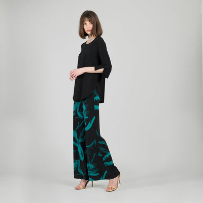 Palazzo Pant - Floral Eclipse