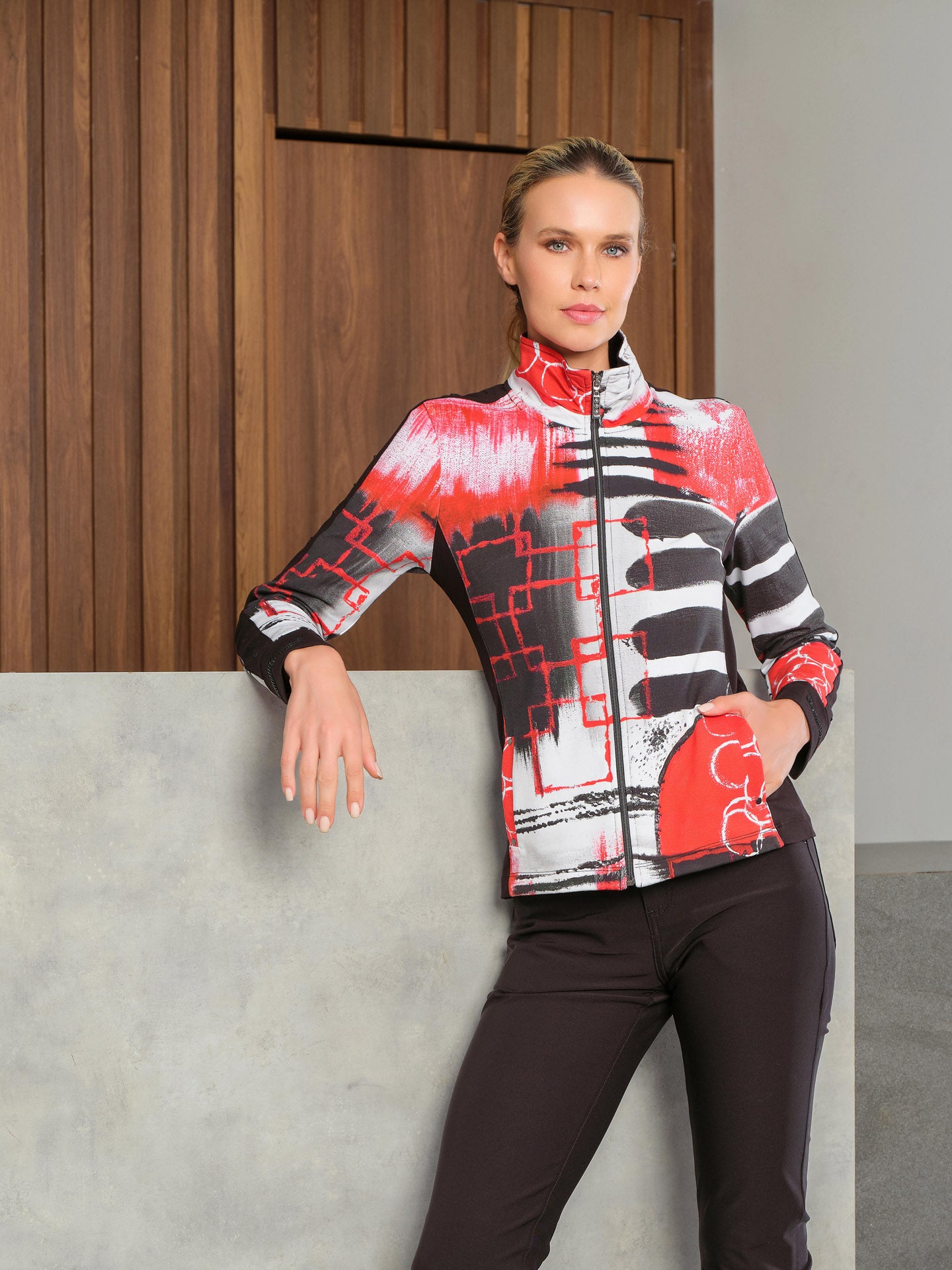 KNIT JACKET - 76696