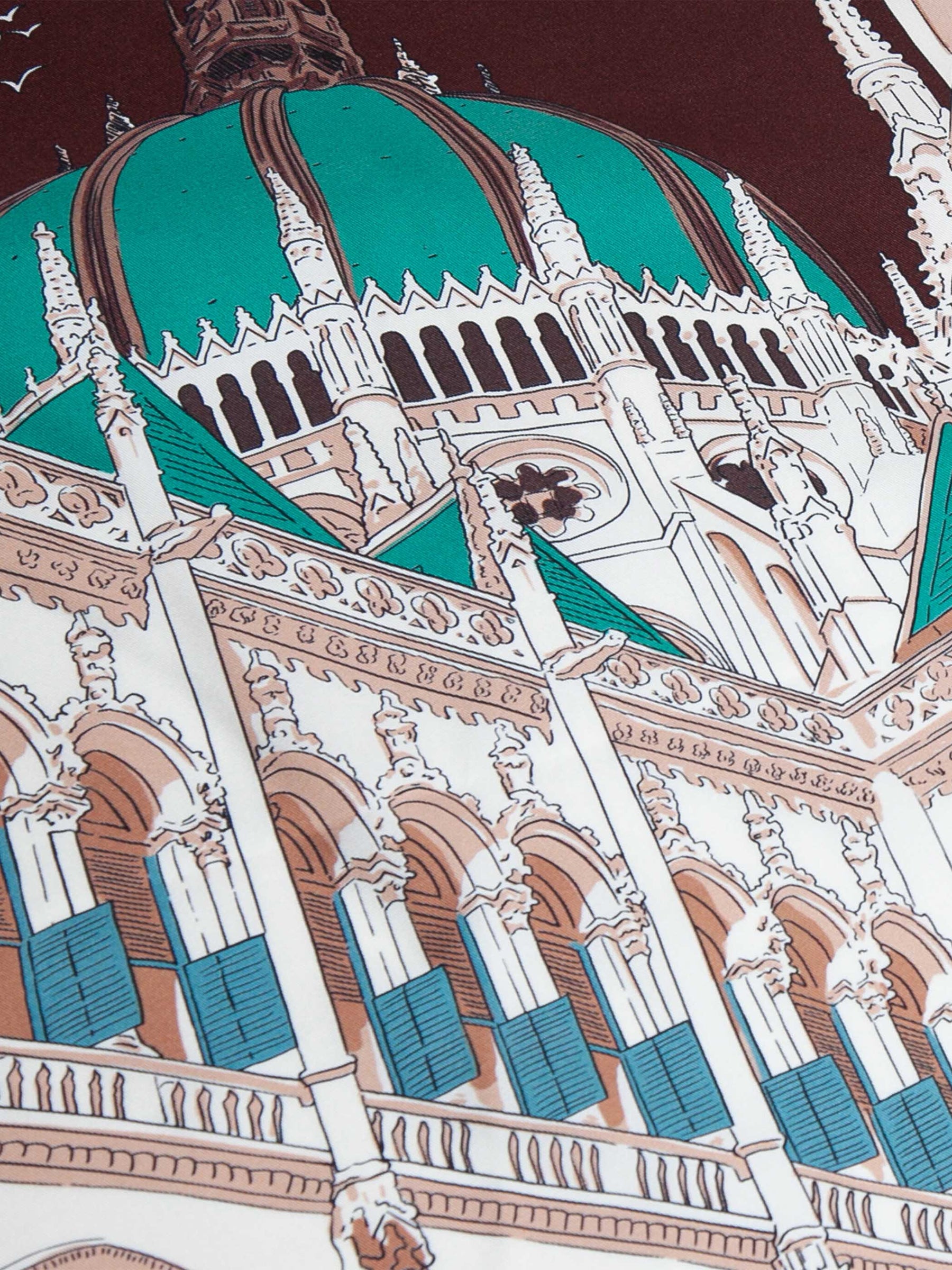 Basilica Silk Scarf