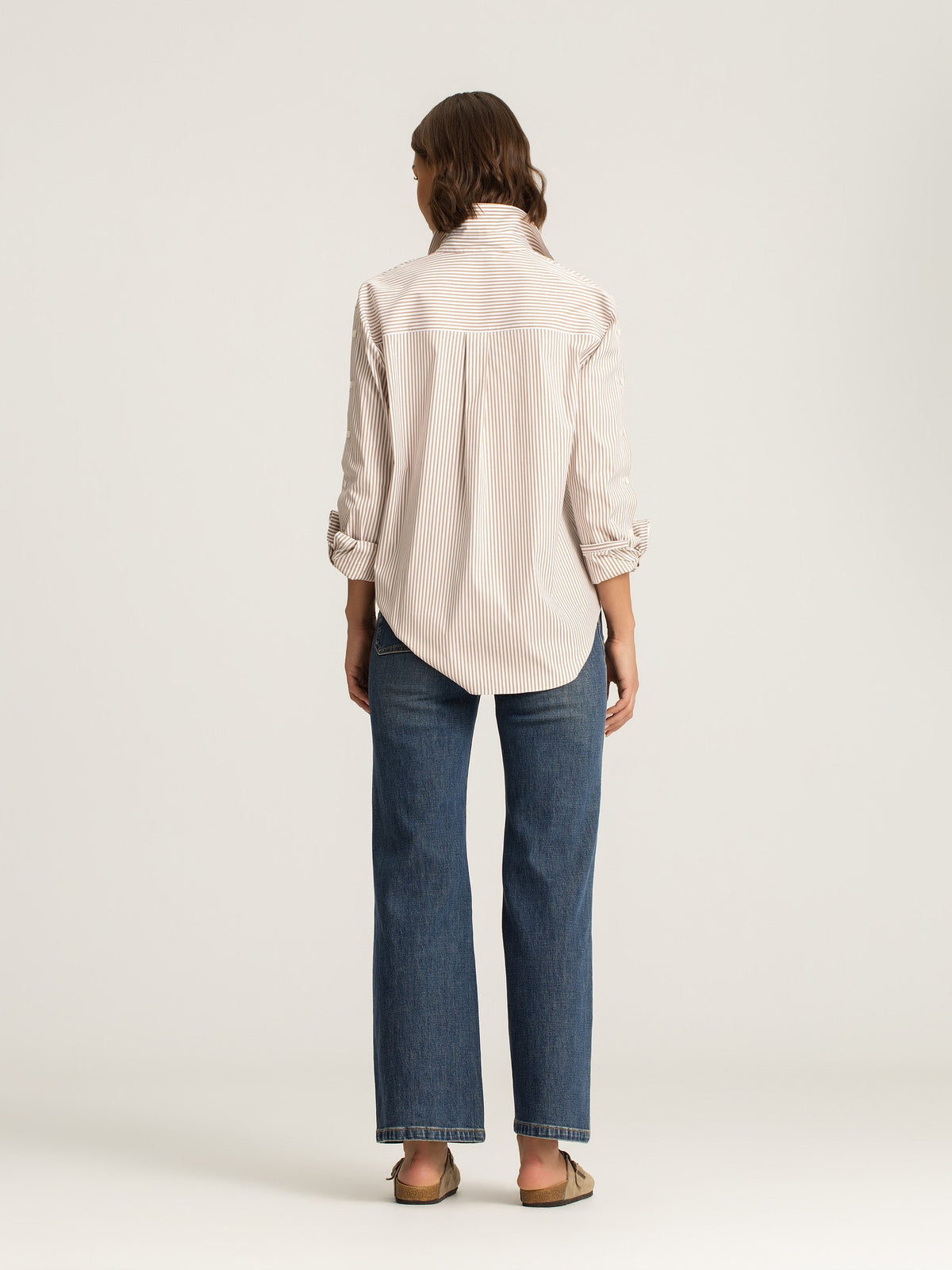 Matilda Oversized Stretch Cotton Blouse