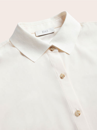 GOLDIE SILK BLOUSE WITH ELASTIC SLEEVE DETAIL