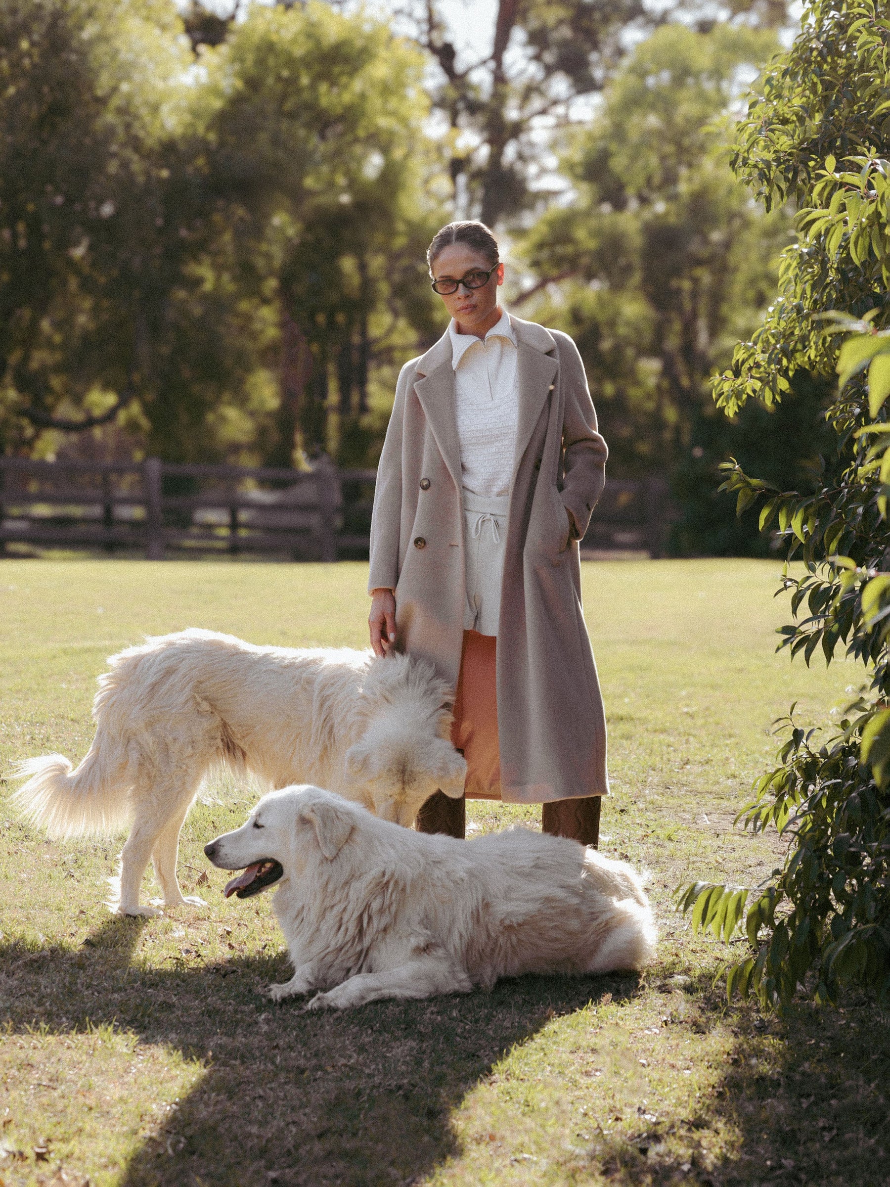 Maelle Wool Silk Coat