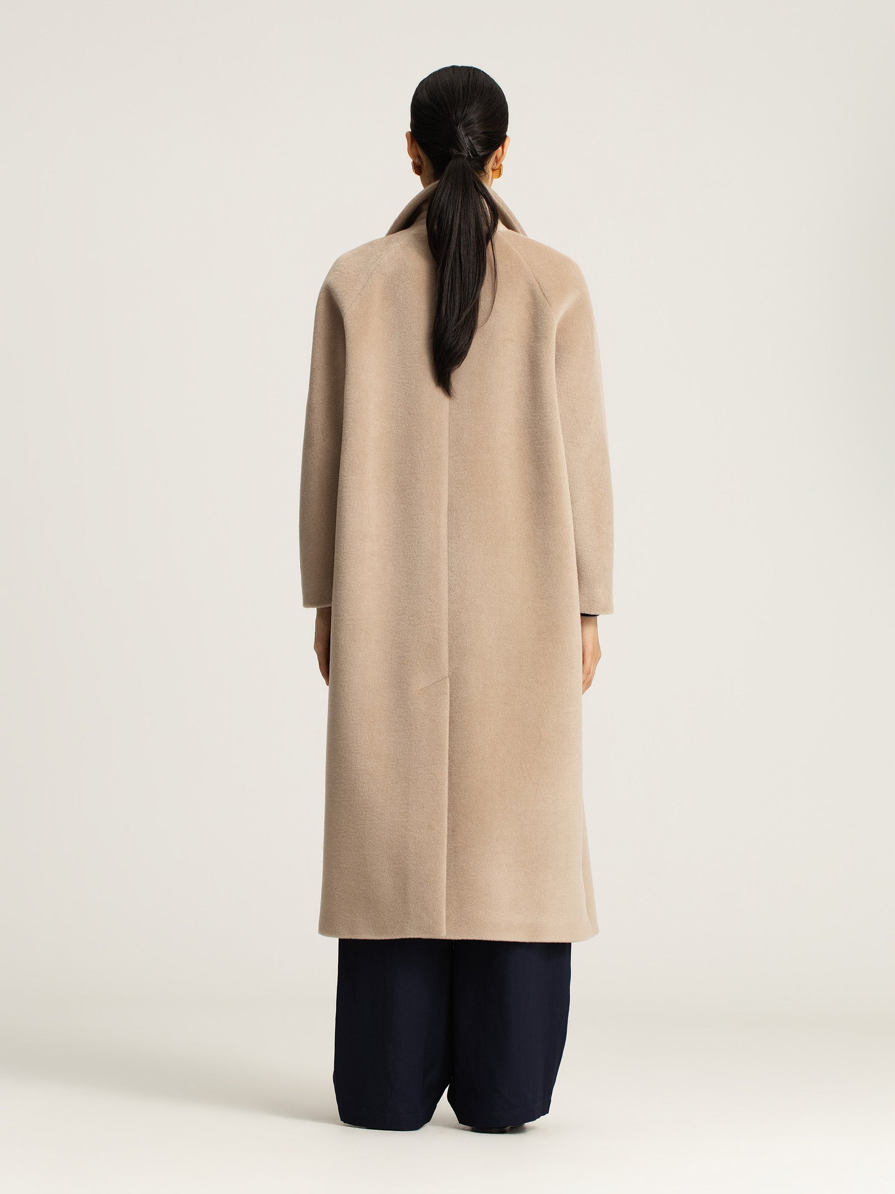 Maelle Wool Silk Coat