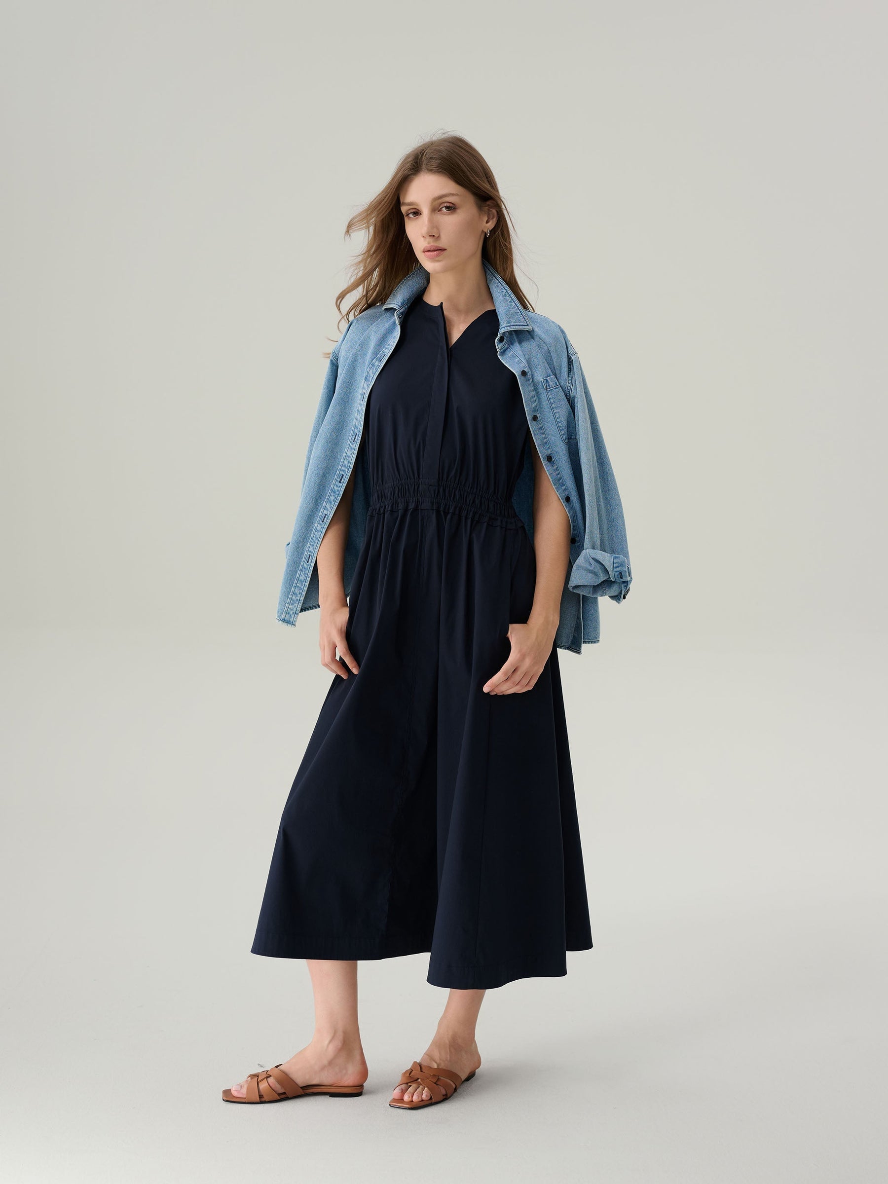Lucy Cotton Midi Dress