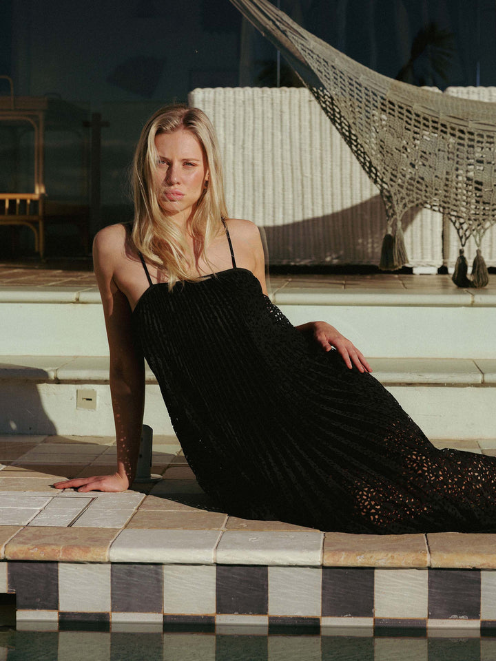 Zara Black Maxi Dress