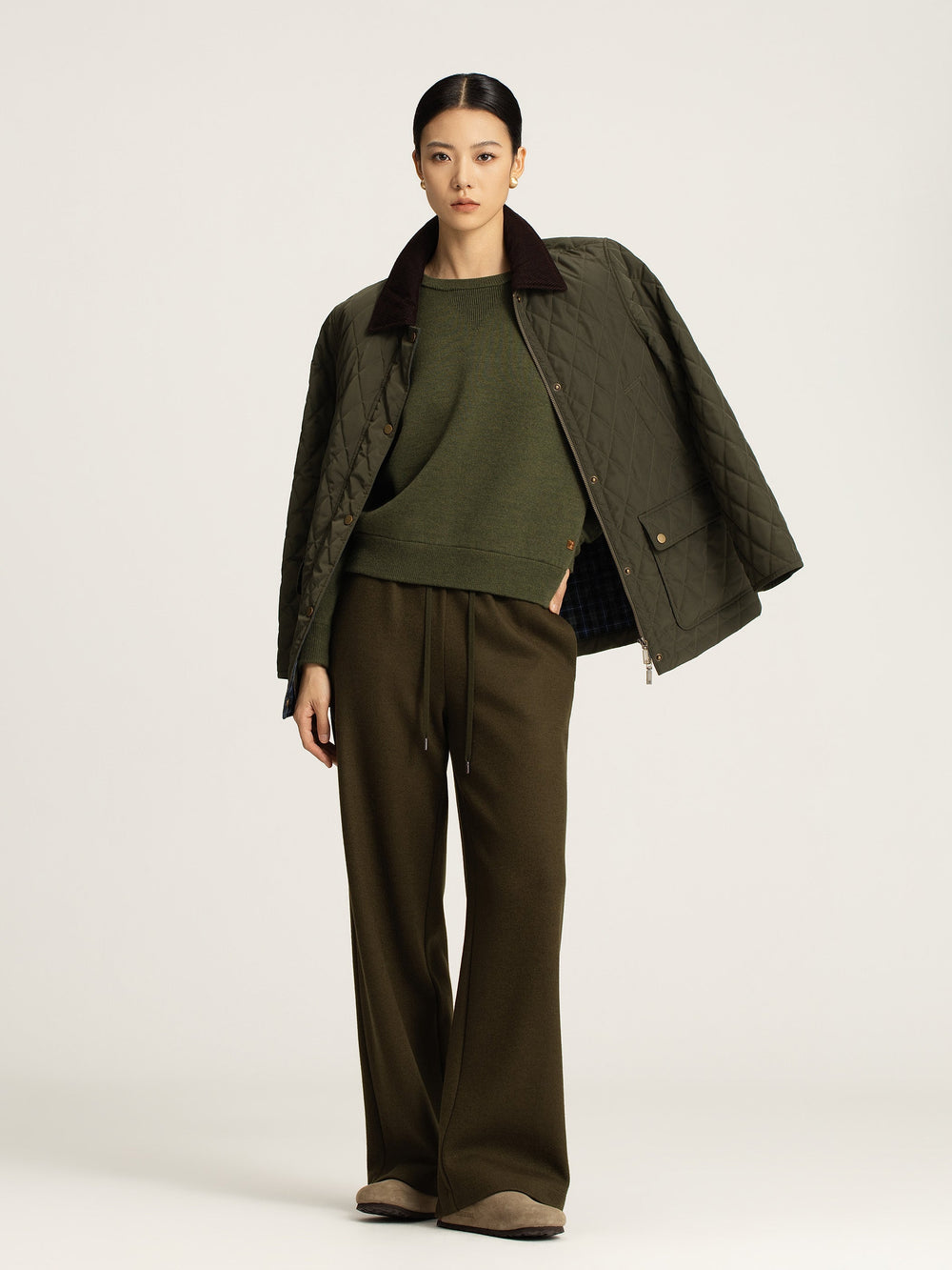 Daria Quilted Utility Jacket