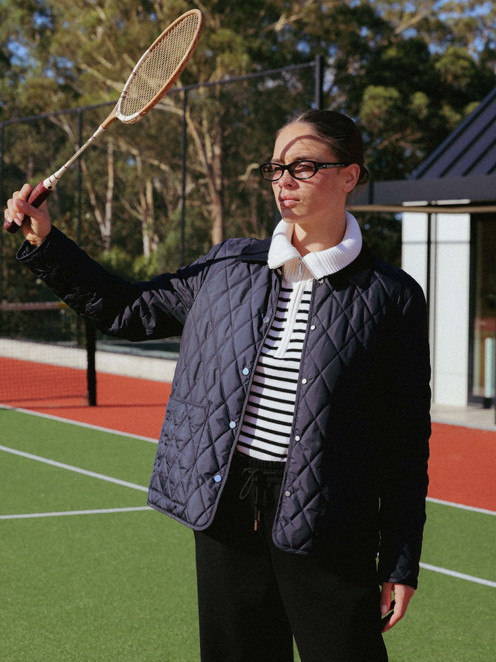 Sabine Quilted Shell Jacket