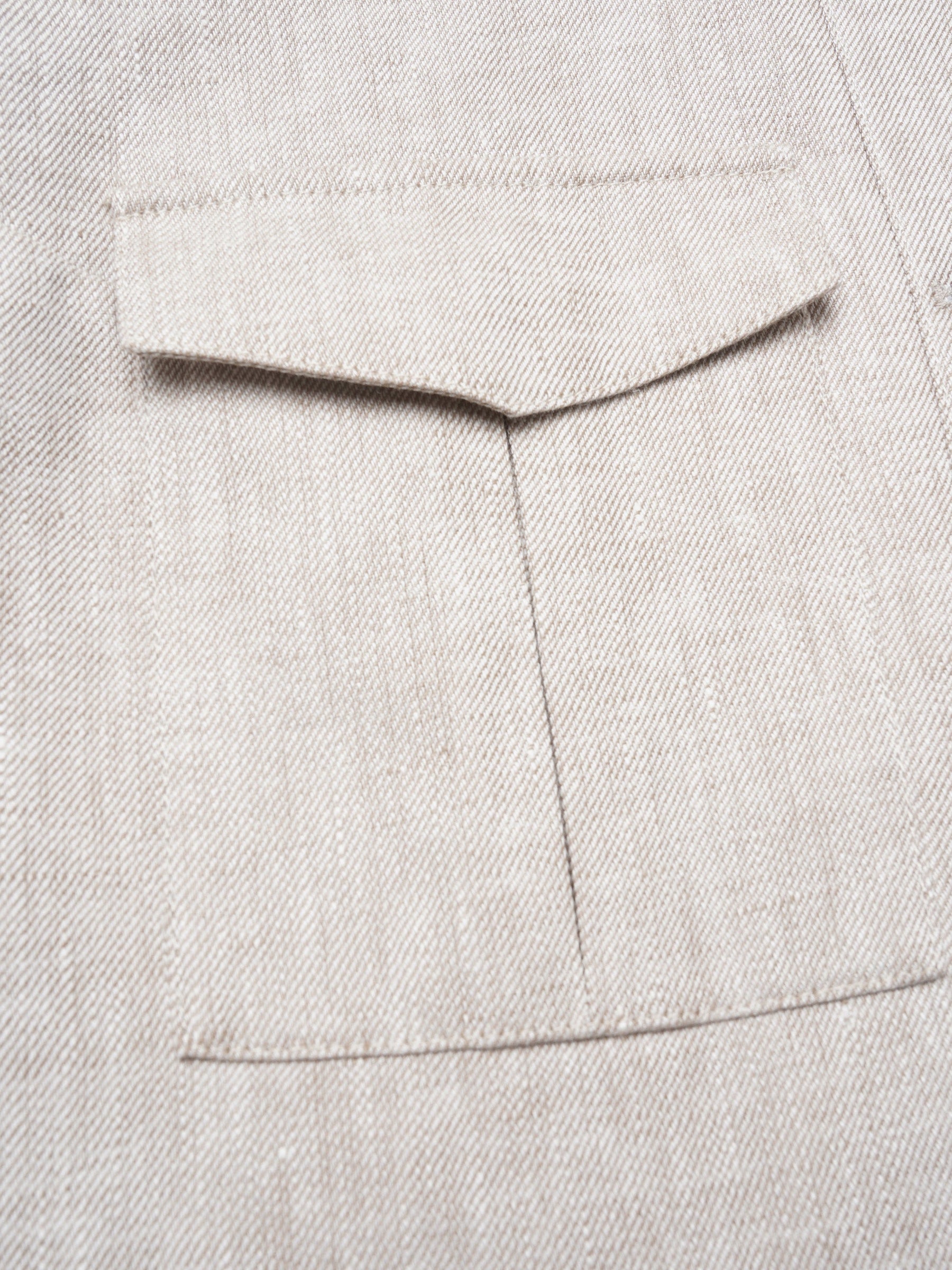 Elia Cropped Linen Jacket