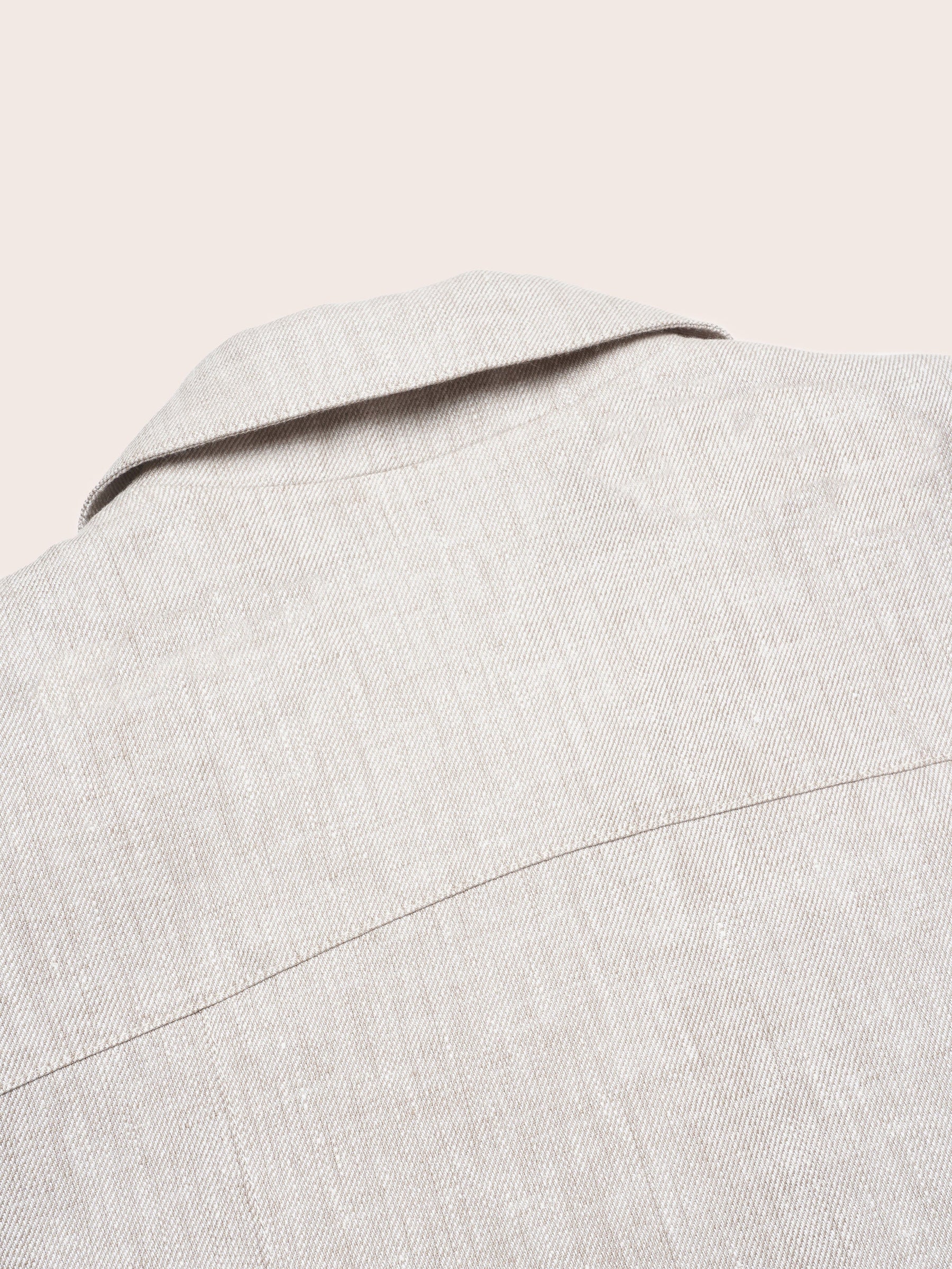 Elia Cropped Linen Jacket