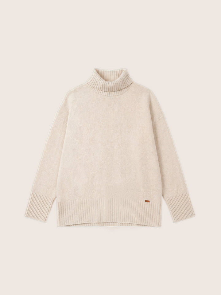 Miranda Luxe Cashmere Turtleneck Sweater
