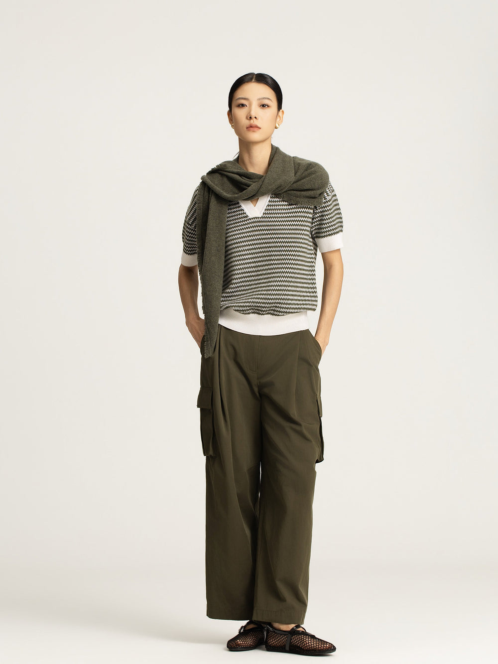 Cleo Merino Silk Short Sleeve Knit