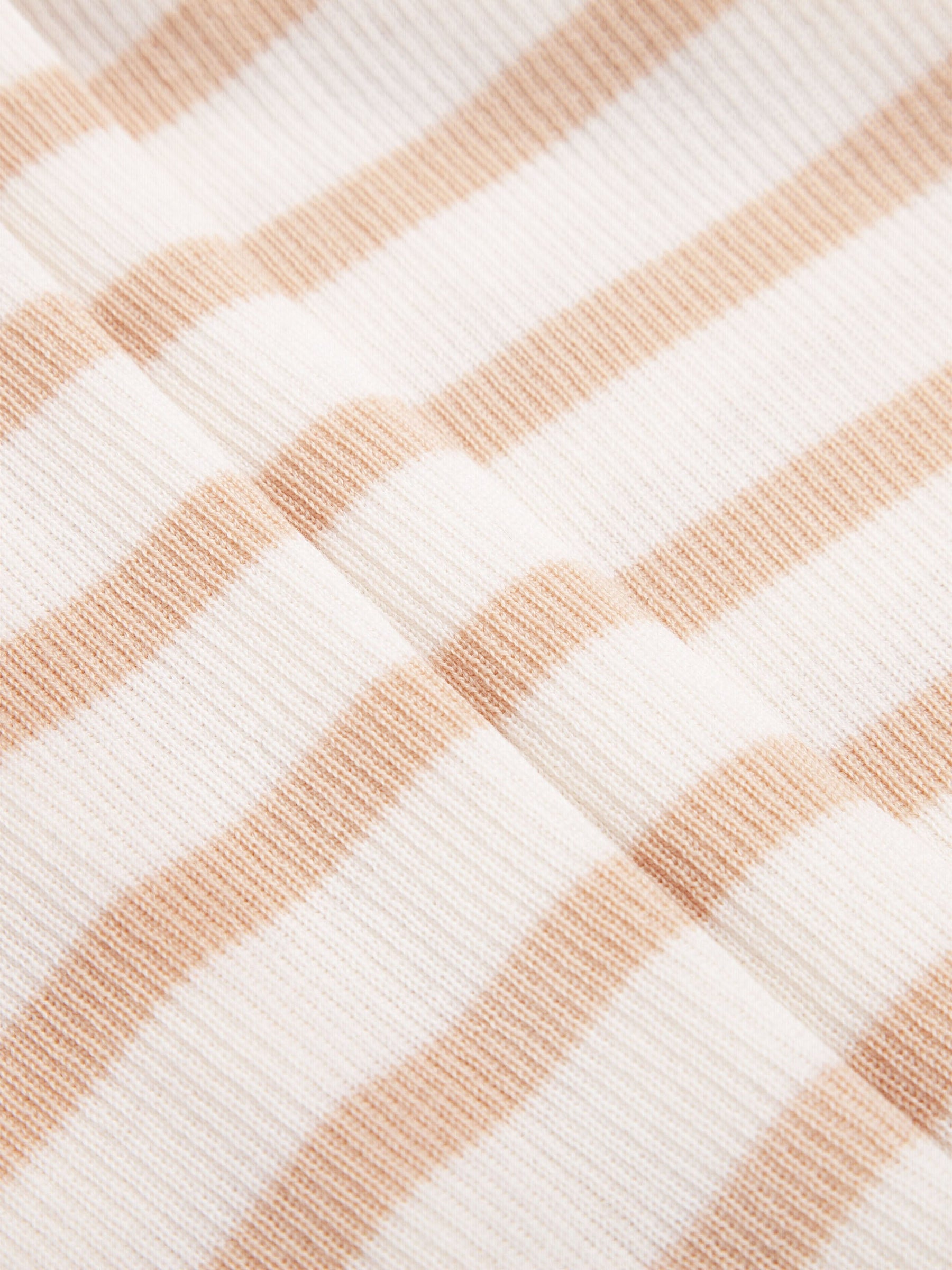 Claremont V-Neck Stripe Wool Knit