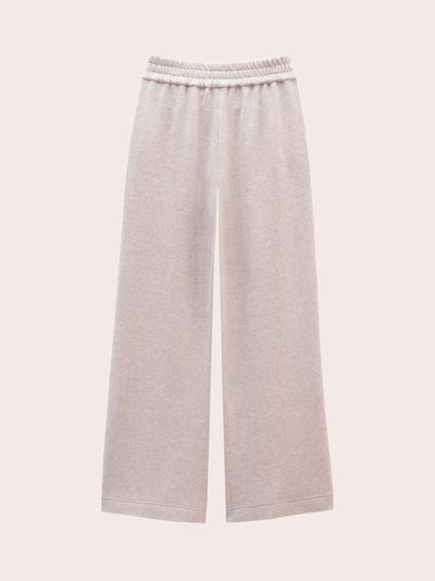 MAYA WOOL CASHMERE STRAIGHT LEG PANTS