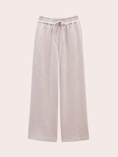 MAYA WOOL CASHMERE STRAIGHT LEG PANTS