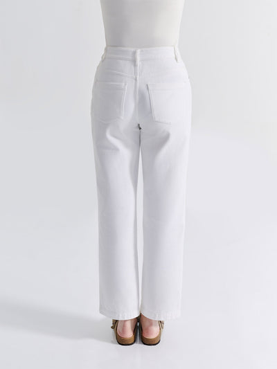 LINA STRAIGHT LEG DENIM PANTS
