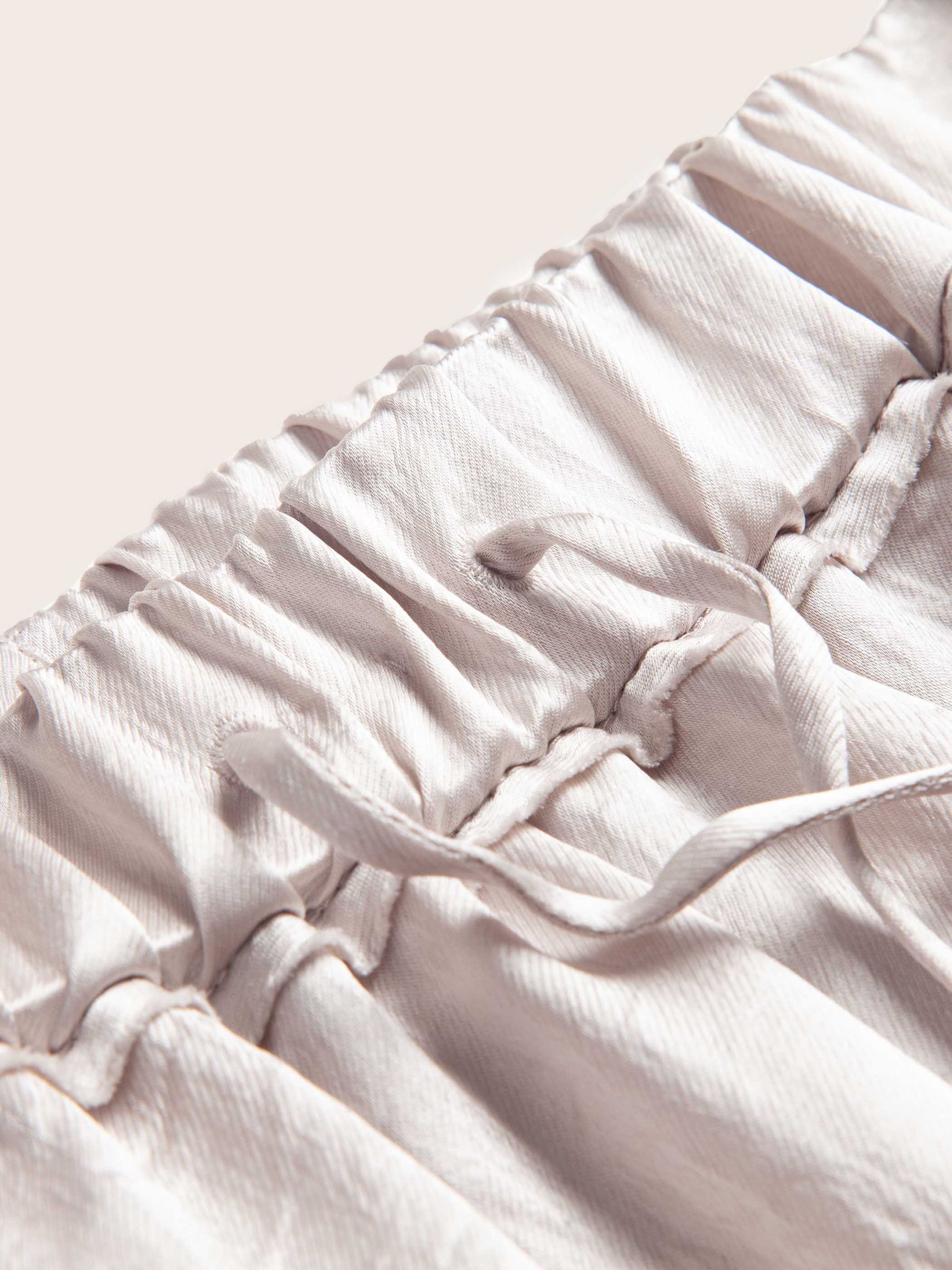 Miri Crinkle Satin Wide Leg Pant