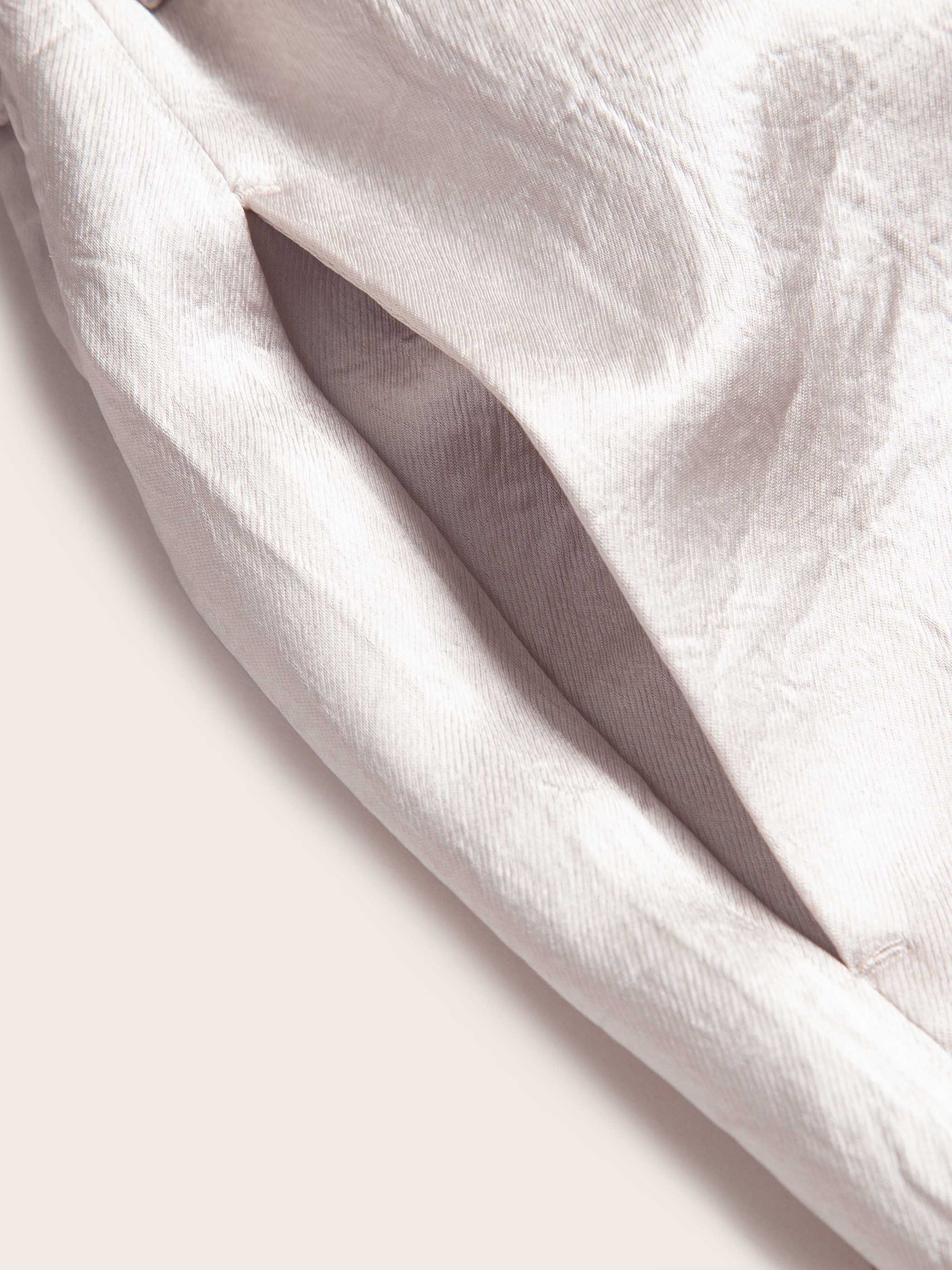 Miri Crinkle Satin Wide Leg Pant
