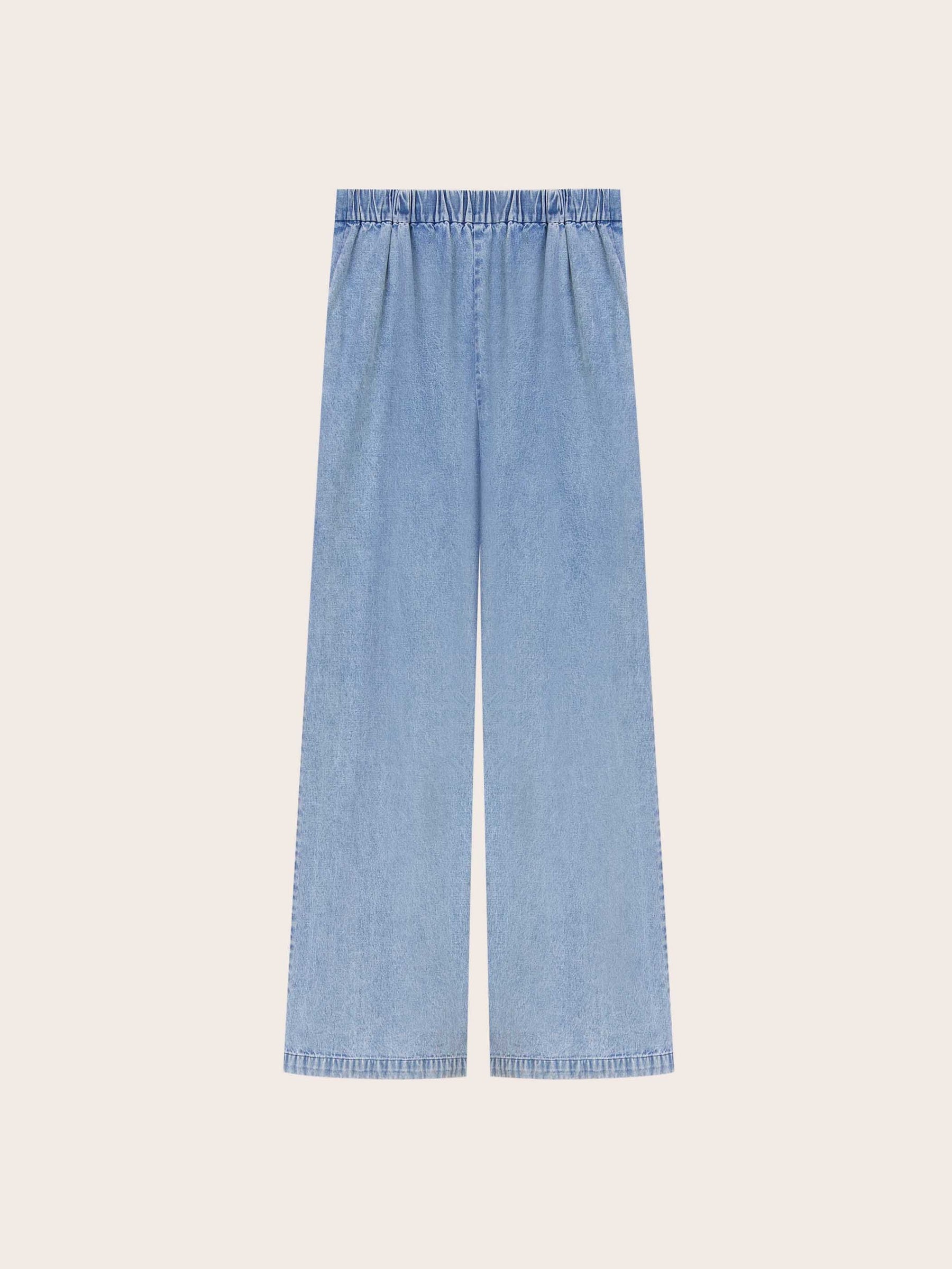 Adelaide Light Denim Wide Leg Jeans