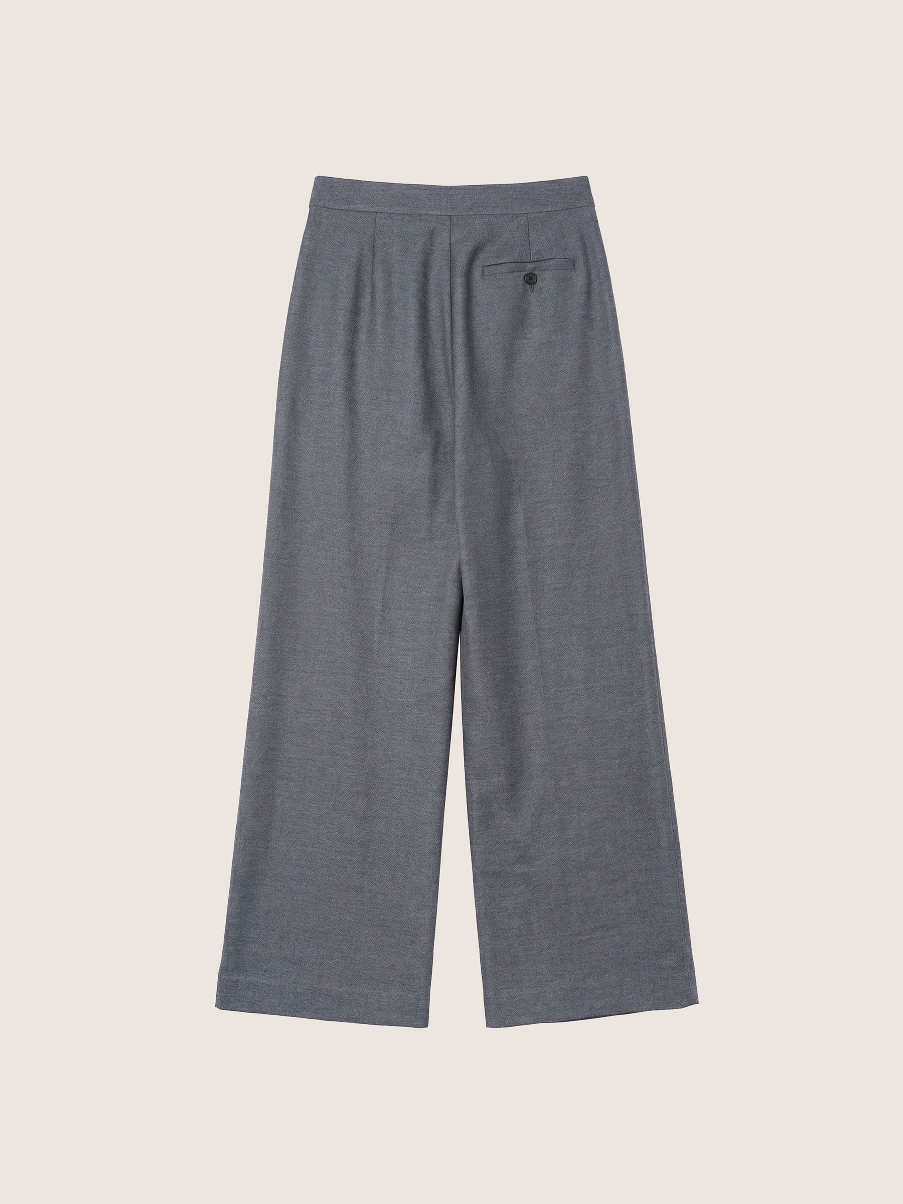 Amira Asymmetrical Pleated Trousers