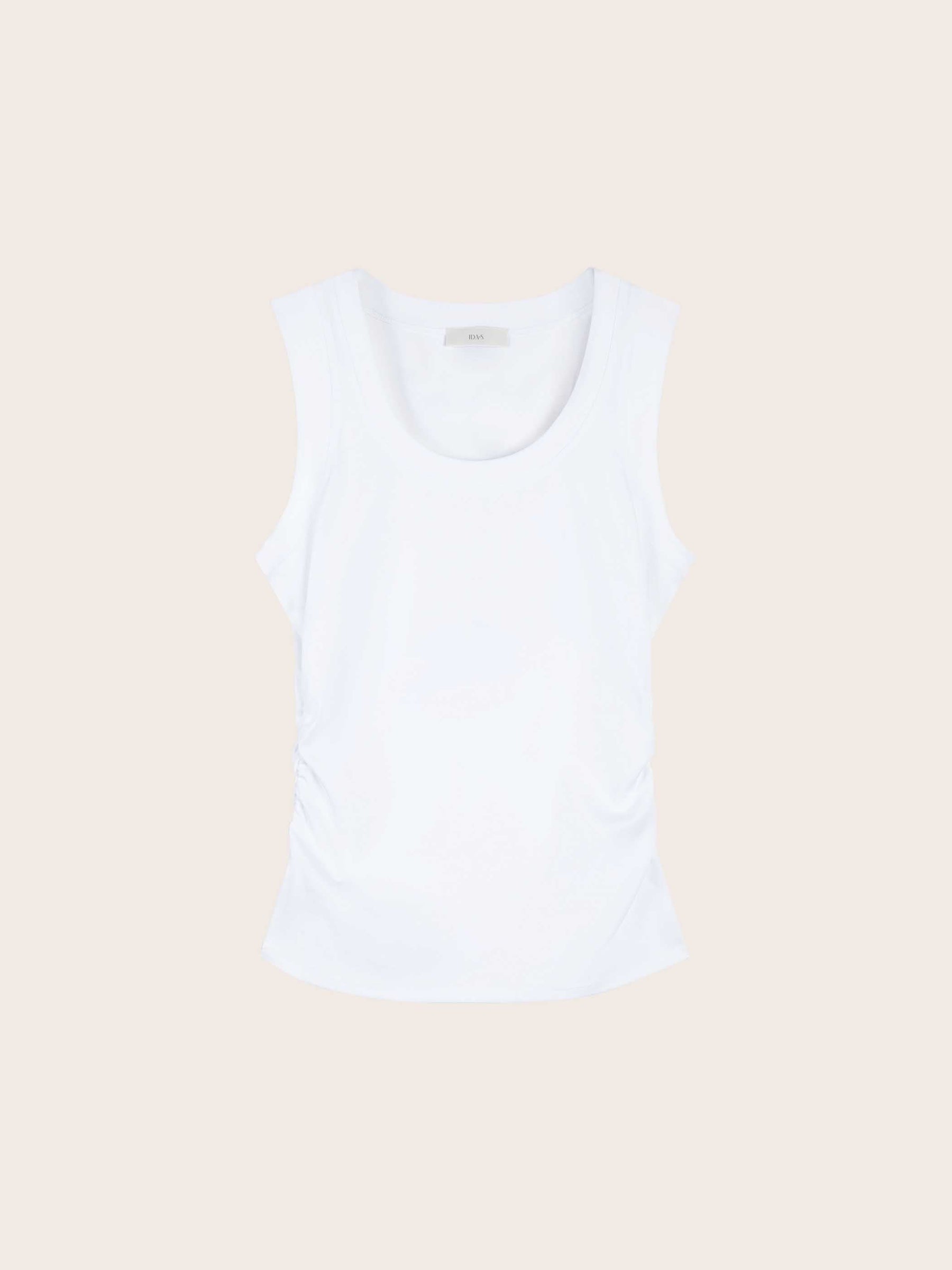Mae White Tank Top