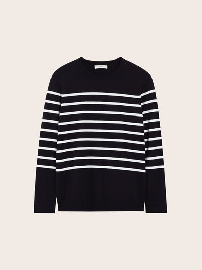 CREW NECK BUTTON FRONT CARDIGAN
