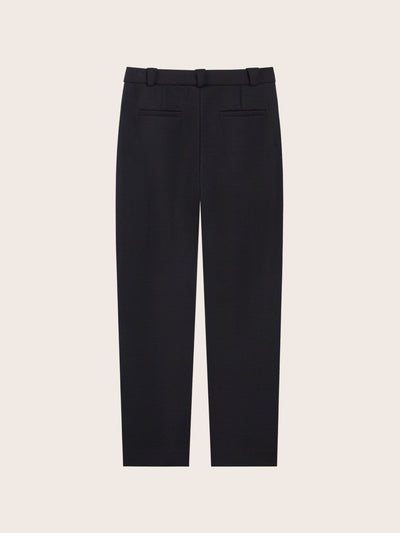 MID WAIST STRAIGHT LEG SUIT PANTS