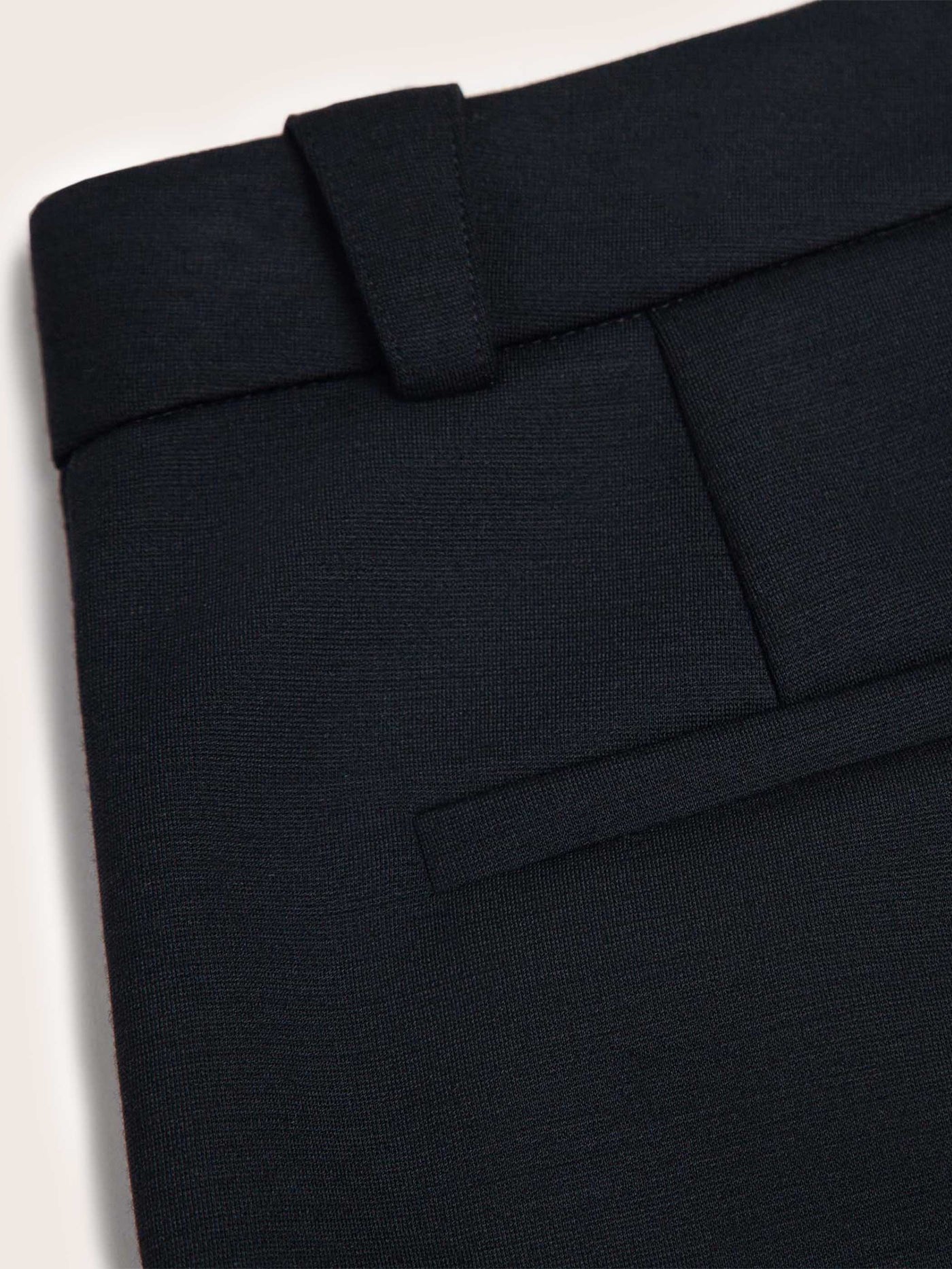 MID WAIST STRAIGHT LEG SUIT PANTS