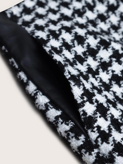 MID LENGTH GINGHAM SKIRT