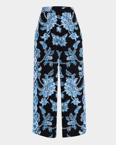 THE SKYLAR PRINTED GARDEN PRINT PANT