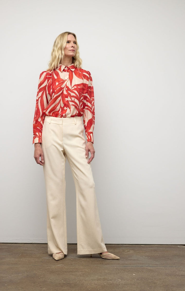 Puff sleeve blouse